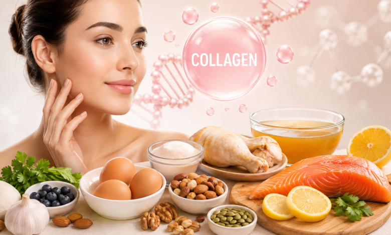 کلاژن وغذاهای غنی از کلاژن