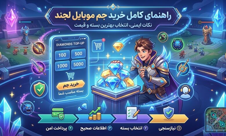 خرید جم موبایل لجند